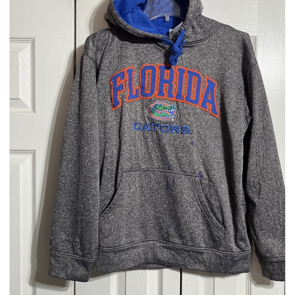 Knights Apparel NCAA Hoodie Florida Gators Men Size M Gray‎ Sweatshirt